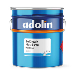 ADOLİN SELÜLOZİK SON KAT MAT SİYAH 3/1