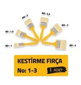 MASTER AHŞAP SAPLI LÜX KESTİRME FIRÇA NO:3