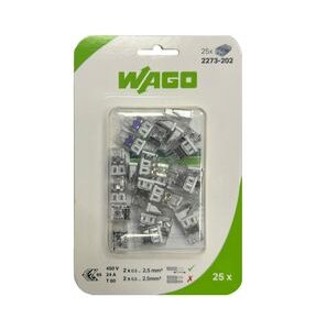 2*2,5 MM2 BUAT KLEMENSİ WAGO