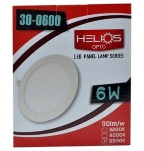 6W YUVARLAK LED PANEL 6500K HLİTE