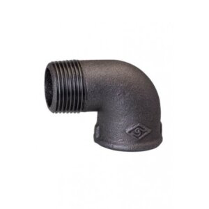1 1/4" SİYAH DİRSEK 90