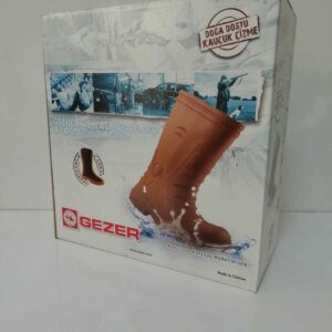 GEZER YENİ KAUÇUK ÇİZME KONÇLU KISA NO:41